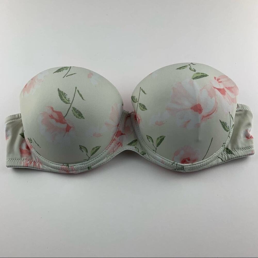 PINK Victoria’s Secret Multi-Way Push-Up Bra 34B #5996